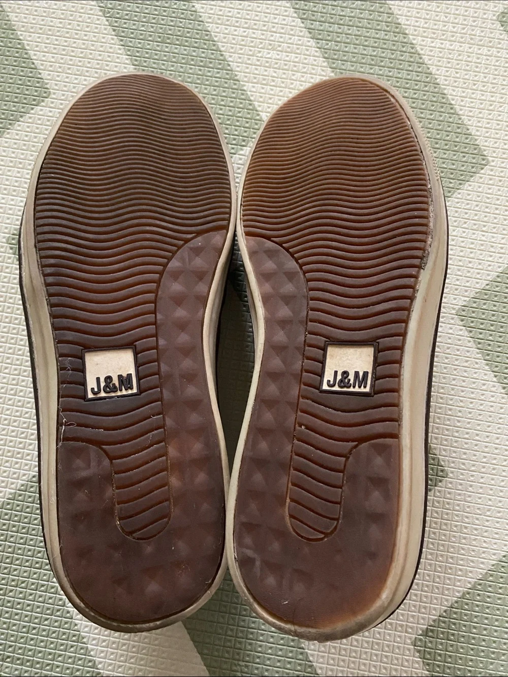 Men's Woven Slip-On Loafers in Brown